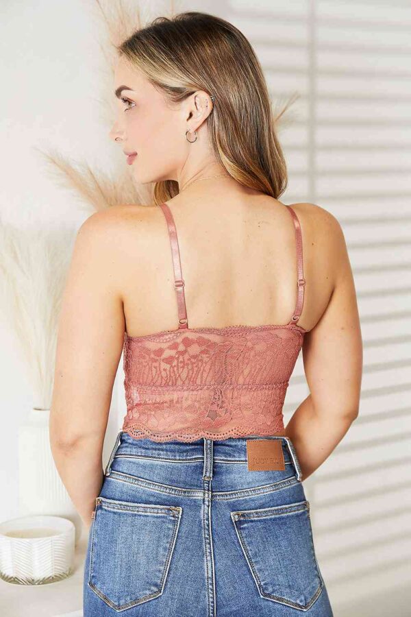 JadyK Luna Crisscross Front Lace Bralette - Image 2