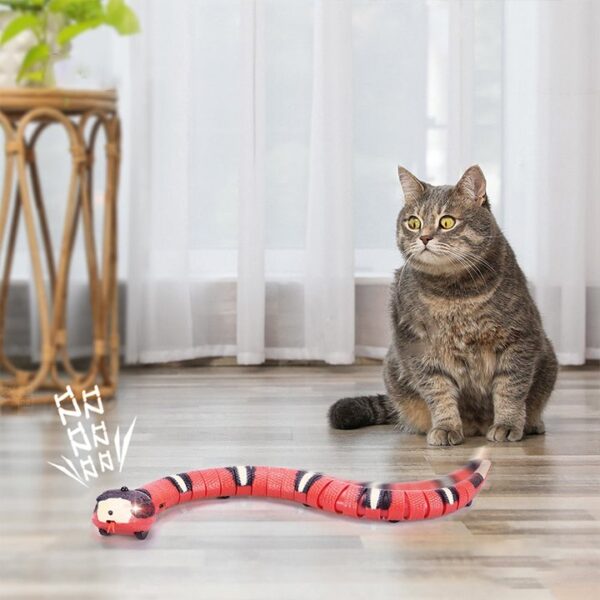 Trend Lency Smart Sensing Snake Electron Interactive Cat Toys - Image 6