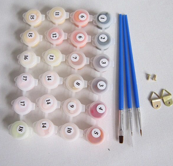 Paint By Numbers Kit - Street - Image 2