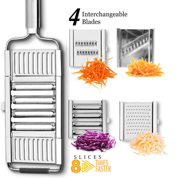 ShredMAX™ Stainless Steel Grater - Image 6