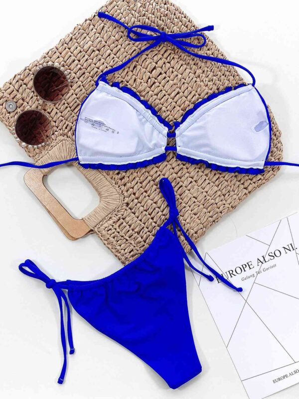 Frill Trill Halter Neck Bikini Set - Image 17