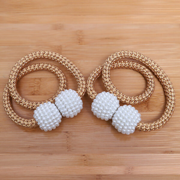 Pearl Magnetic Curtain Buckles - Image 7