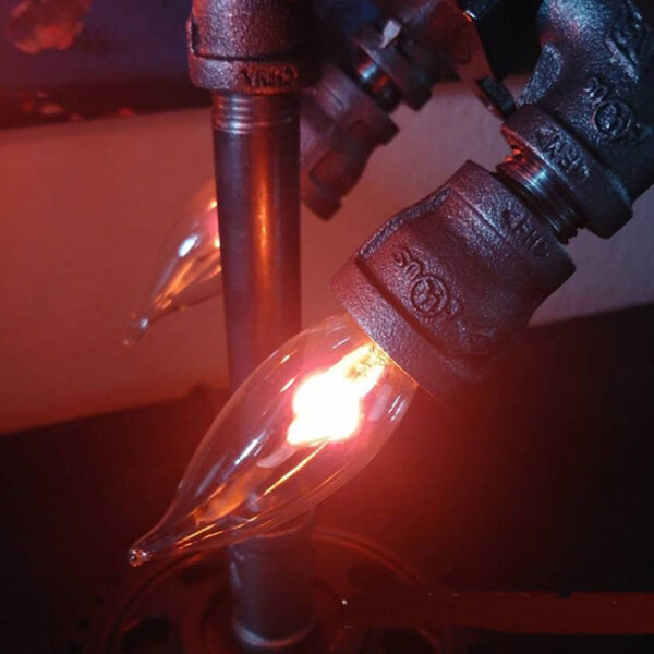 Steam Punk Rocket Lamp - Image 5