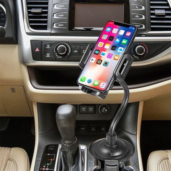 Car Cup Holder Phone Mount - Image 6