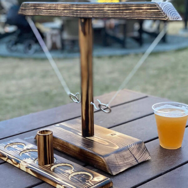 Wooden Ring Toss Game - Image 3