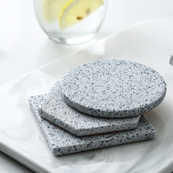 Granite Pattern Ceramic Coaster - Image 2