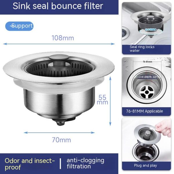 Upgraded Kitchen Sink Filter - Image 5