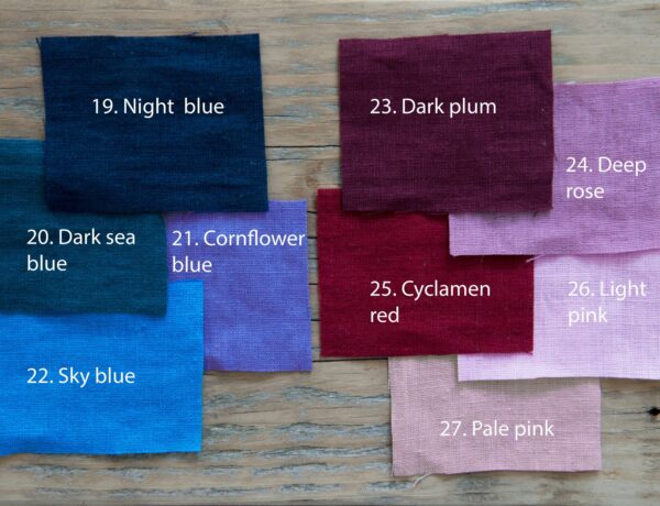 Two-Colored Linen Curtain & Drape with Multifunctional Tape in Snow - Image 12