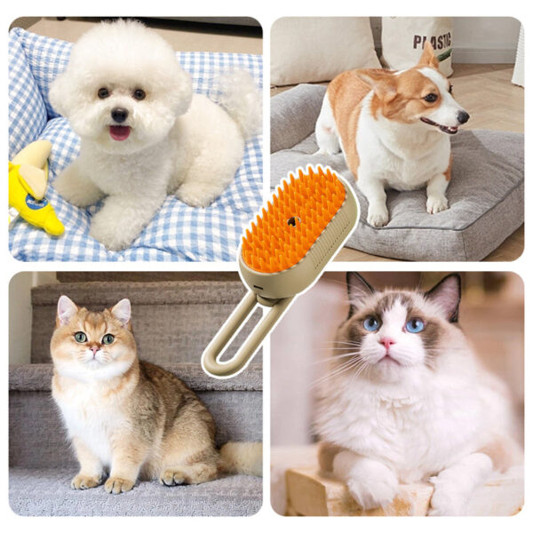 Cozyk™ Rechargeable Steam Pet Brush - Image 3