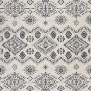 7' x 11'  Polypropylene Ivory or Grey Area Rug