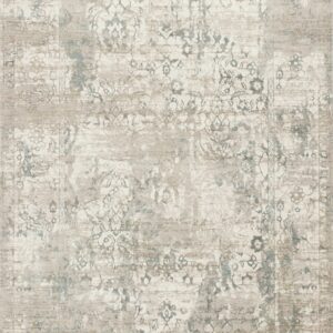 5' x 7'  Polypropylene Ivory  Area Rug