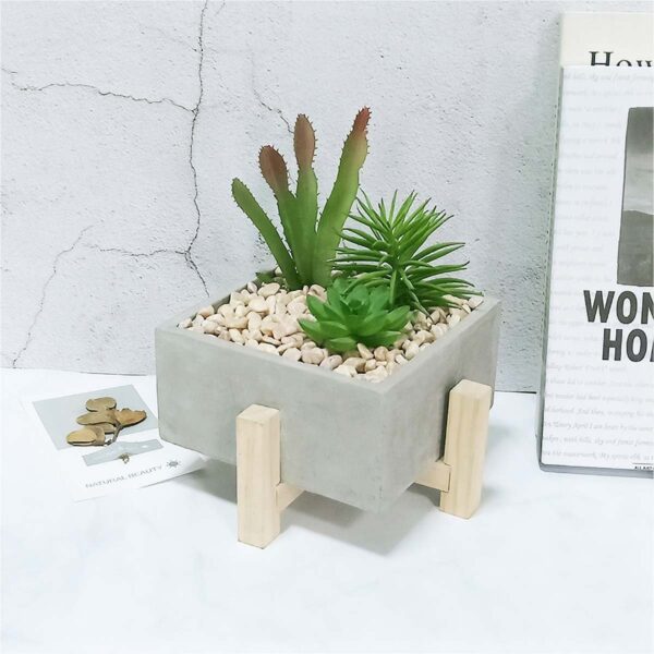 Men's Concrete Desk Planter - Image 2