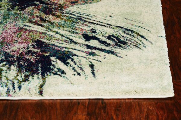 94" X 134" Seafoam Polypropylene Rug - Image 2