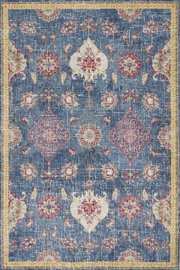 118" X 158" Blue Polypropylene Rug