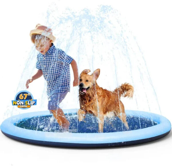 Non-Slip Splash Pad for Kids and Dog - Image 2