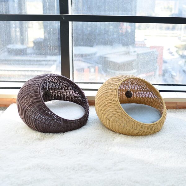 INSTACHEW NESTUO PET BED, Comfortable Bed, Sphere Shaped Pet - Image 4