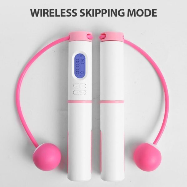 Smart counting skipping rope with calorie counting, cordless mode SP - Image 13