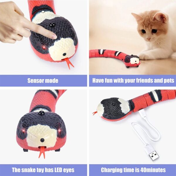 Trend Lency Smart Sensing Snake Electron Interactive Cat Toys - Image 8