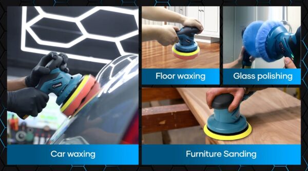 Saker Cordless Car Polisher - Image 4