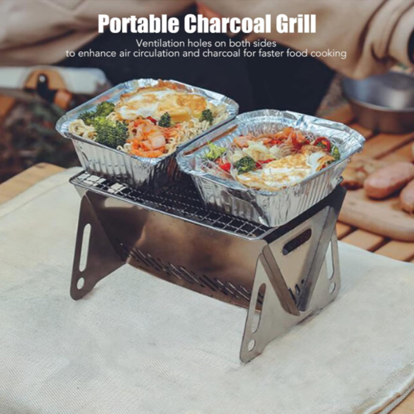 Portable Folding Barbecue Grill - Image 4