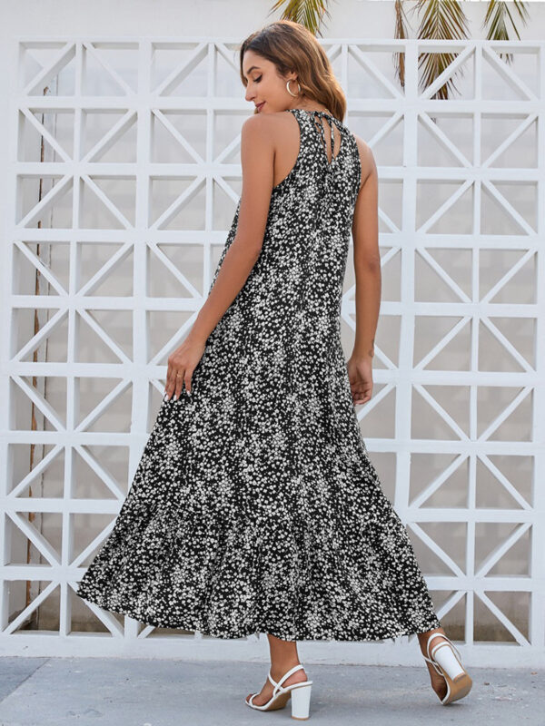 Ditsy Floral Scoop Neck Midi Cami Dress - Image 9