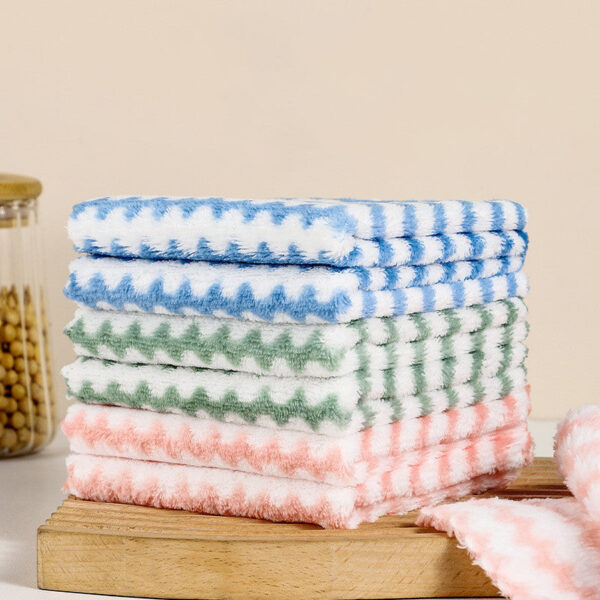 Soft Microfiber Dishwashing Cloths (Set of 10) - Image 6