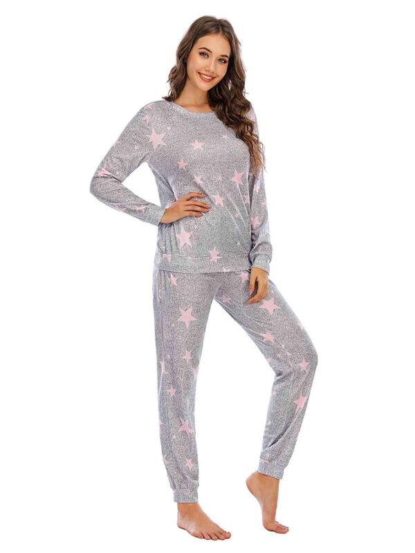 Star Top and Pants Lounge Set - Image 12