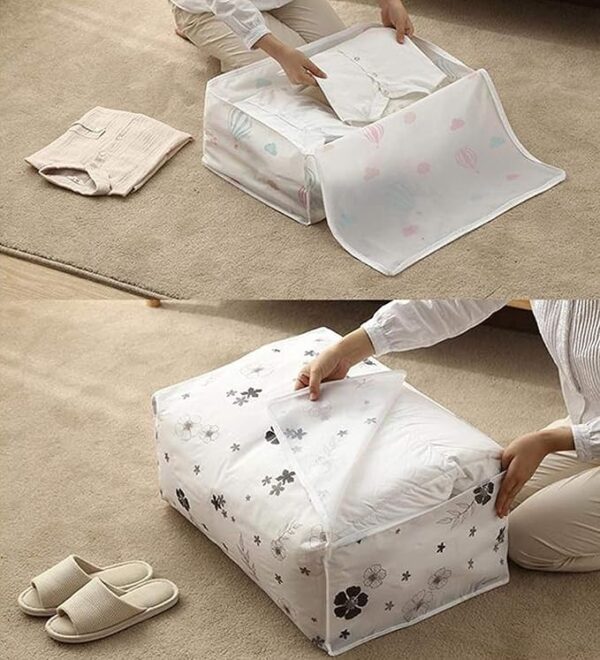 Blanket Storage Organizer Box - Image 3