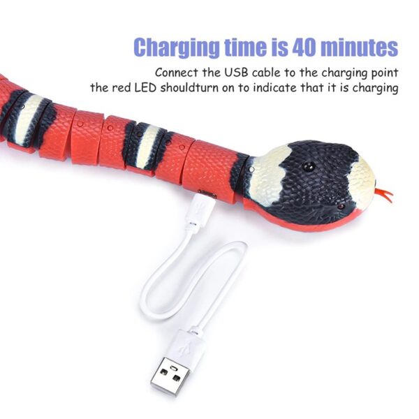 Trend Lency Smart Sensing Snake Electron Interactive Cat Toys - Image 12