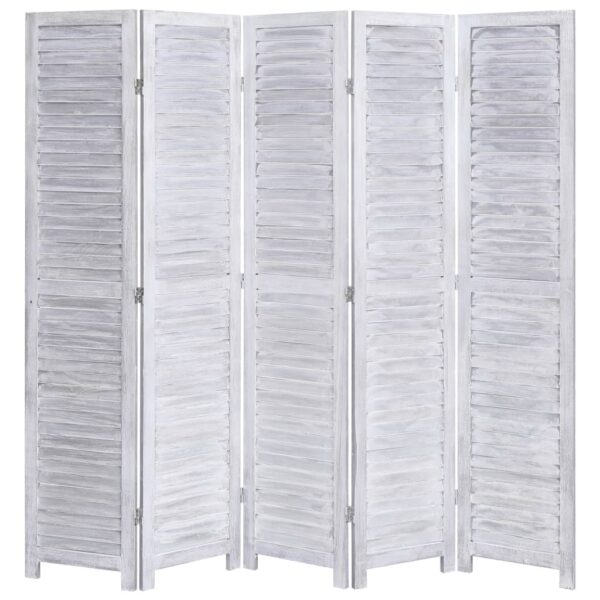 3-Panel Room Divider White 41.3"x64.7" Wood - Image 7