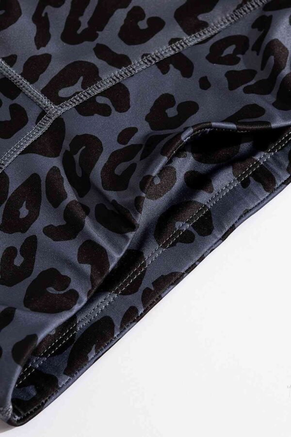 Leopard Cutout Sports Bra and Leggings Set - Image 8