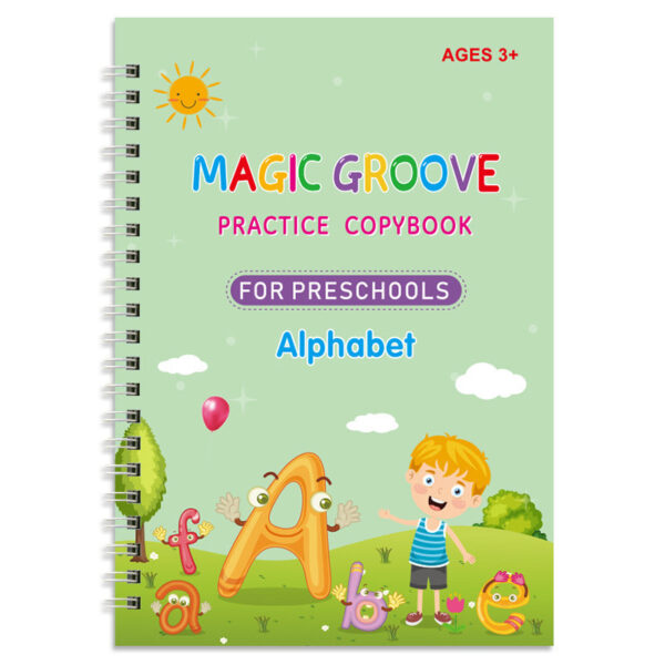 MagicGroove™️ Calligraphy Practice Copybook - Image 4