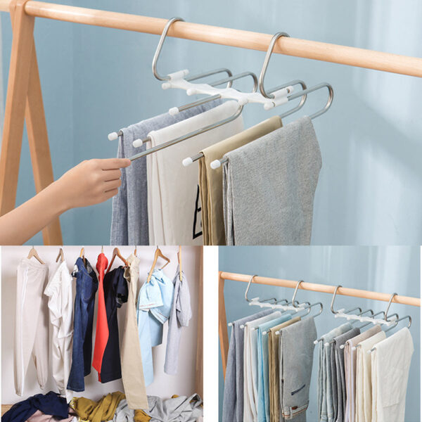 5-in-1 Wardrobe Hanger - Image 4