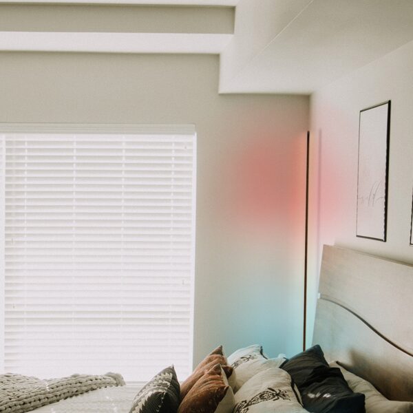 Corner Floor Lamp, Minimalist RGB LED Light - Image 4