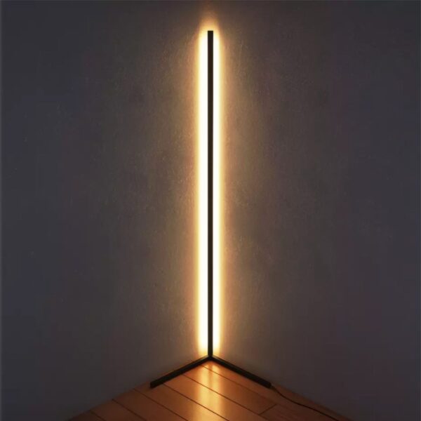 Corner Floor Lamp, Minimalist RGB LED Light - Image 2