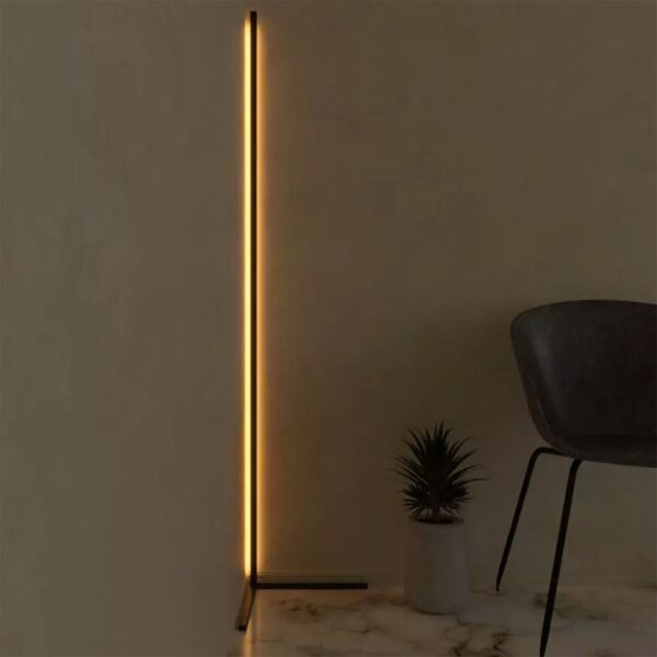 Corner Floor Lamp, Minimalist RGB LED Light - Image 7