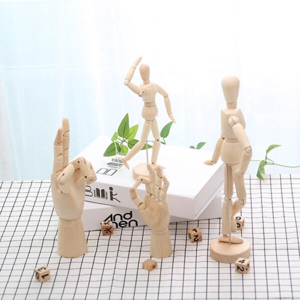 Flexible Mini Wooden Manikin - Image 6