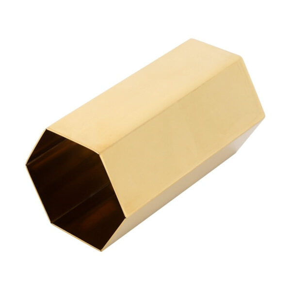 Electroplated Gold Vase - Image 5