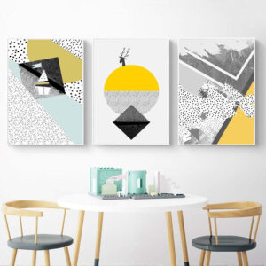 Geometric Abstract Wall Art