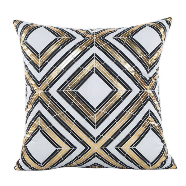 Gold Foil Pillow Cases Printing Pillow Case Sofa - Image 5