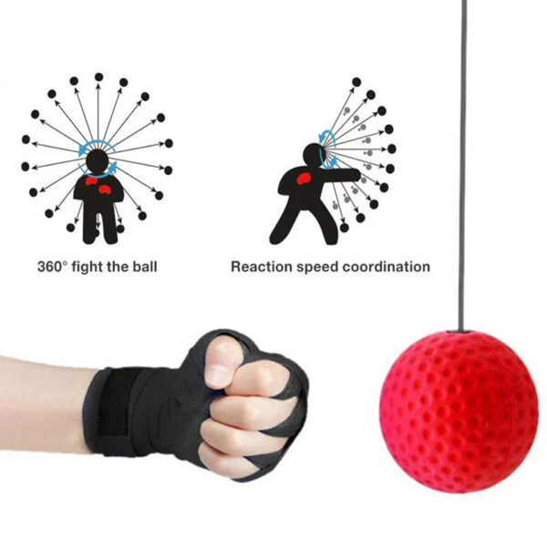 Boxing Reflex Ball Headband - Image 4