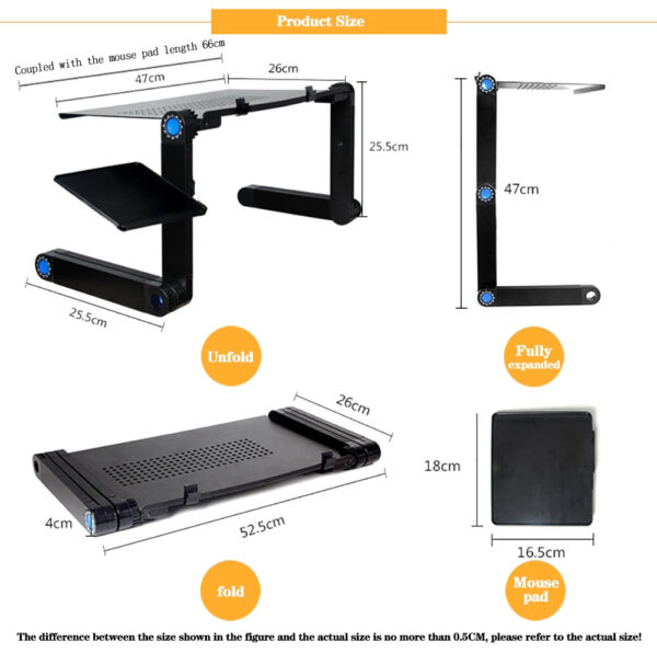 Adjustable Ergonomic Laptop Stand - Image 4