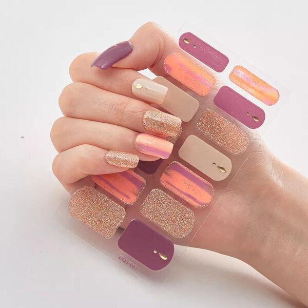 Patterned Elegant Nail Stickers - Image 52