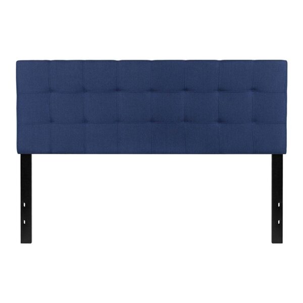 Bedford Tufted Upholstered Queen Size Headboard in Fabric - Image 13