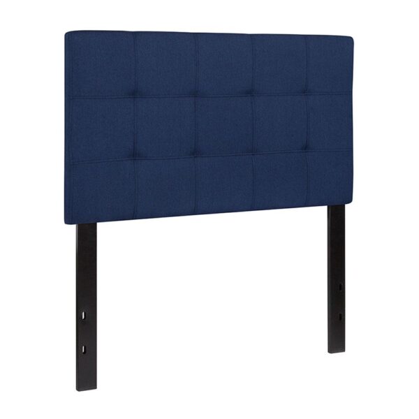 Bedford Tufted Upholstered Twin Size Headboard in Fabric - Image 9