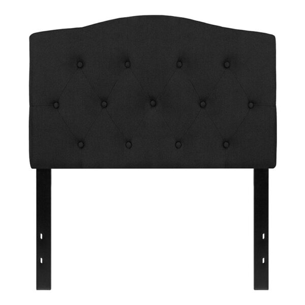 Cambridge Tufted Upholstered Twin Size Headboard in Fabric - Image 20