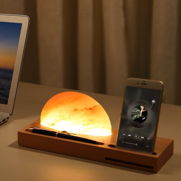 Himalayan Salt Lamp Wireless Charger - Image 7