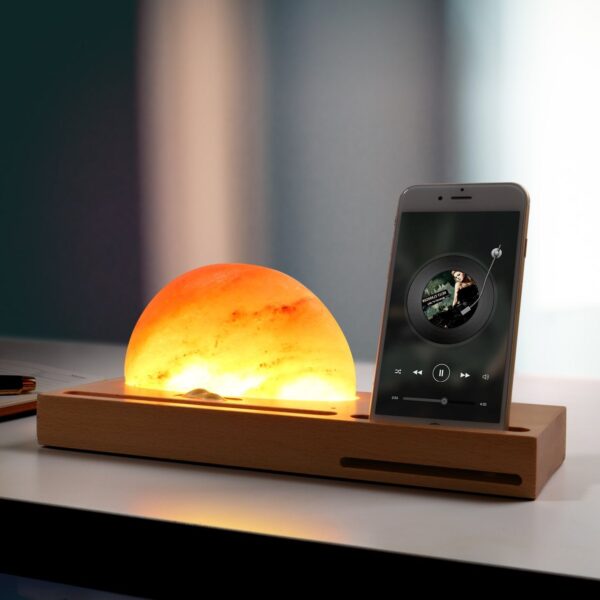 Himalayan Salt Lamp Wireless Charger - Image 3