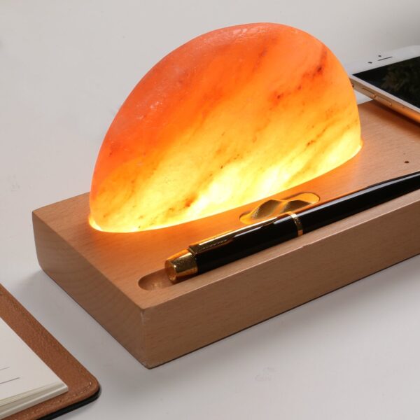Himalayan Salt Lamp Wireless Charger - Image 9