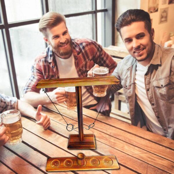 Wooden Ring Toss Game - Image 8